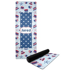 Patriotic Celebration Yoga Mat (Personalized)