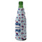 Patriotic Celebration Zipper Bottle Cooler - ANGLE (bottle)