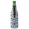 Patriotic Celebration Zipper Bottle Cooler - BACK (bottle)
