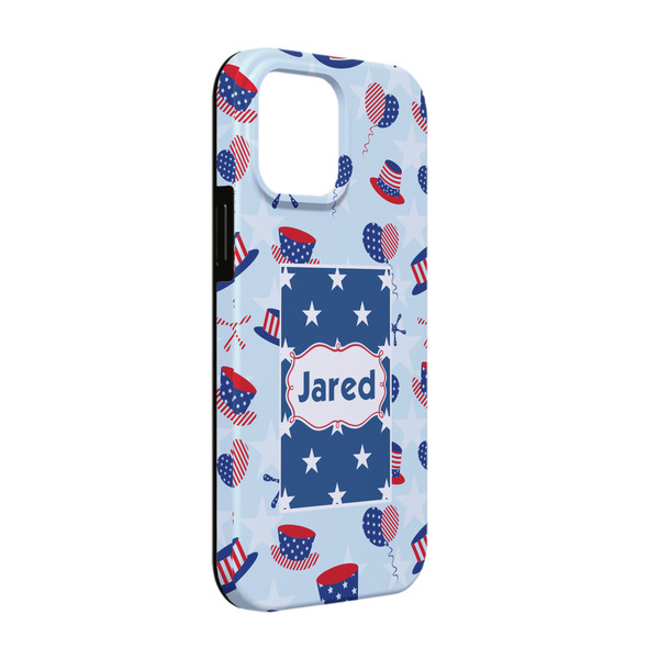 Custom Patriotic Celebration iPhone Case - Rubber Lined - iPhone 13 (Personalized)