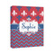 Patriotic Fleur de Lis Canvas Print (Personalized)