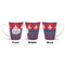 Patriotic Fleur de Lis 12 Oz Latte Mug - Approval