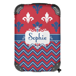 Patriotic Fleur de Lis Kids Hard Shell Backpack (Personalized)