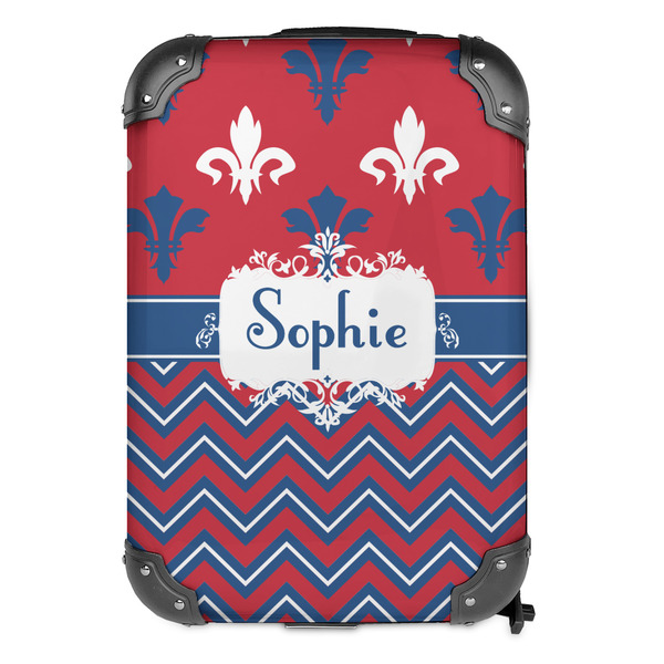 Patriotic Fleur de Lis 13" Hard Shell Backpacks - FRONT