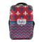 Patriotic Fleur de Lis 15" Hard Shell Backpack (Personalized)