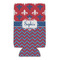 Patriotic Fleur de Lis Can Cooler (Personalized)