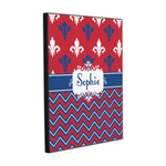 Patriotic Fleur de Lis Wood Prints (Personalized)