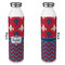 Patriotic Fleur de Lis 20oz Water Bottles - Full Print - Approval