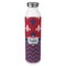 Patriotic Fleur de Lis 20oz Stainless Steel Water Bottle - Full Print (Personalized)