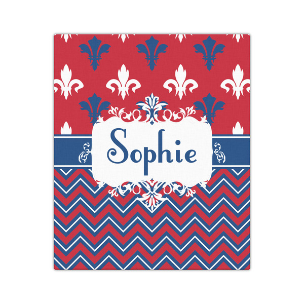 Patriotic Fleur de Lis 20x24 - Canvas Print - Front View