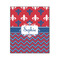 Patriotic Fleur de Lis 20x24 Wood Print - Front View