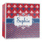 Patriotic Fleur de Lis 3-Ring Binder - 2 inch (Personalized)
