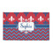 Patriotic Fleur de Lis 3' x 5' Indoor Area Rug (Personalized)