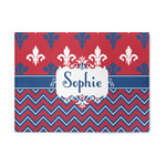 Patriotic Fleur de Lis 5' x 7' Patio Rug (Personalized)