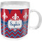 Patriotic Fleur de Lis Acrylic Kids Mug (Personalized)