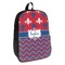 Patriotic Fleur de Lis Kids Backpack (Personalized)