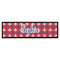 Patriotic Fleur de Lis Bar Mat - Large (Personalized)