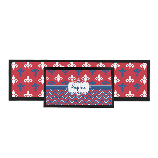 Patriotic Fleur de Lis Bar Mat - Parent Main