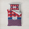 Patriotic Fleur de Lis Bedding Set- Twin Lifestyle - Duvet