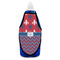 Patriotic Fleur de Lis Bottle Apron - Soap - FRONT