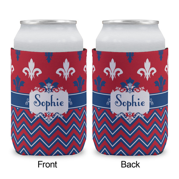 Patriotic Fleur de Lis Can Sleeve - APPROVAL (single)