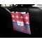 Patriotic Fleur de Lis Car Bag - In Use