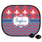 Patriotic Fleur de Lis Car Side Window Sun Shade (Personalized)
