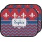 Patriotic Fleur de Lis Car Floor Mats (Back Seat) (Personalized)