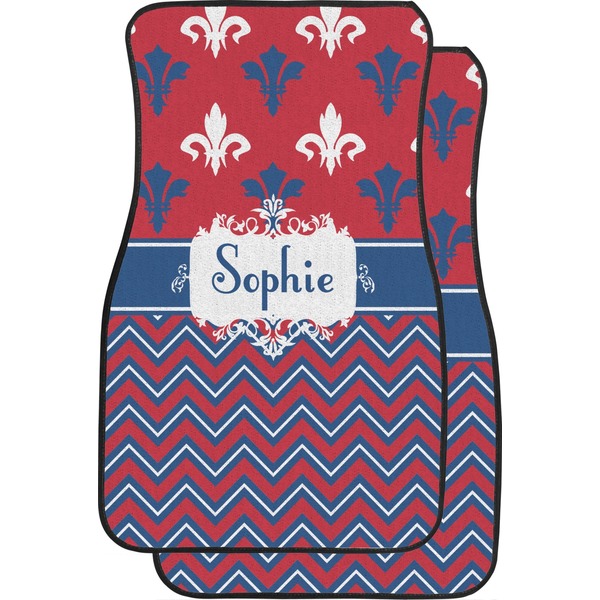 Patriotic Fleur de Lis Carmat Aggregate Front