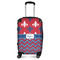 Patriotic Fleur de Lis Suitcase - 20" Carry On (Personalized)