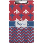 Patriotic Fleur de Lis Clipboard (Legal Size) (Personalized)