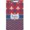 Patriotic Fleur de Lis Clipboard (Legal Size) (Personalized)