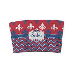 Patriotic Fleur de Lis Coffee Cup Sleeve (Personalized)