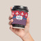 Patriotic Fleur de Lis Coffee Cup Sleeve - LIFESTYLE