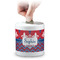 Patriotic Fleur de Lis Coin Bank (Personalized)
