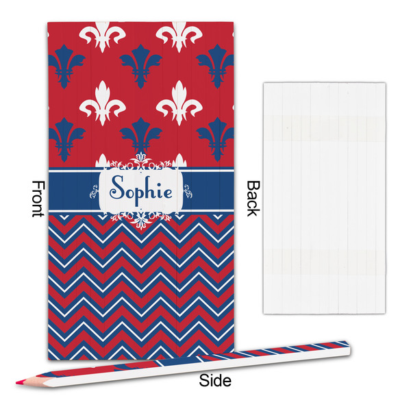 Patriotic Fleur de Lis Colored Pencils - Approval