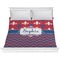 Patriotic Fleur de Lis Comforter - King (Personalized)