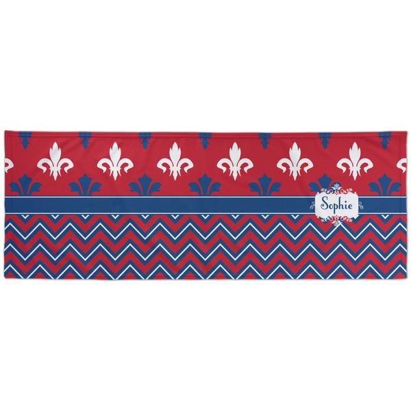 Patriotic Fleur de Lis Cooling Towel- Approval