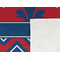 Patriotic Fleur de Lis Cooling Towel- Detail