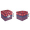 Patriotic Fleur de Lis Cubic Gift Box - Approval