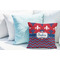 Patriotic Fleur de Lis Decorative Pillow Case - LIFESTYLE 2