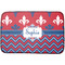 Patriotic Fleur de Lis Dish Drying Mat (Personalized)