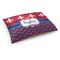 Patriotic Fleur de Lis Dog Bed - Medium w/ Name or Text