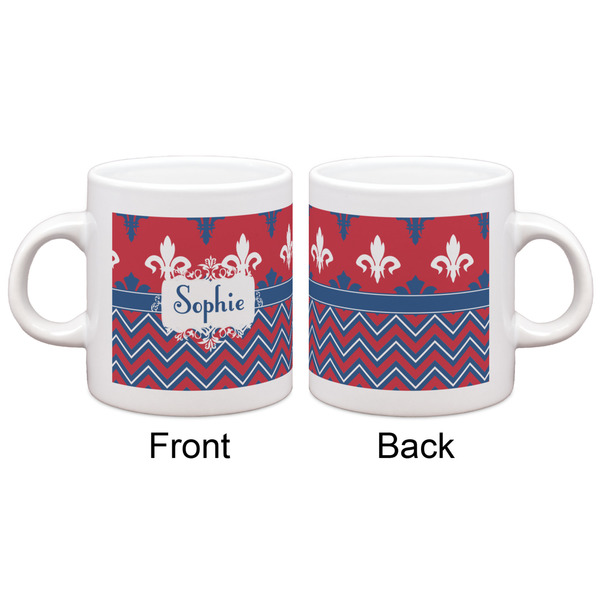 Patriotic Fleur de Lis Espresso Cup - Apvl