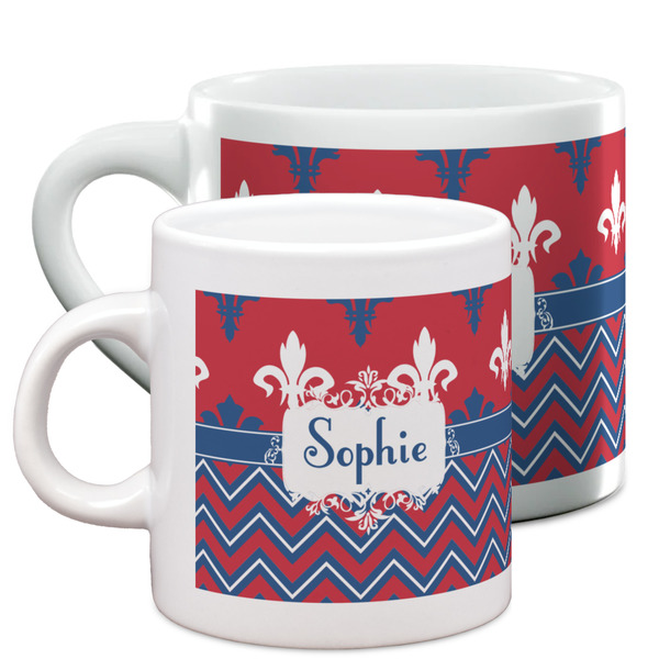 Patriotic Fleur de Lis Espresso Mugs - Main Parent