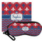 Patriotic Fleur de Lis Eyeglass Case & Cloth Set