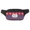 Patriotic Fleur de Lis Fanny Pack - Modern Style (Personalized)