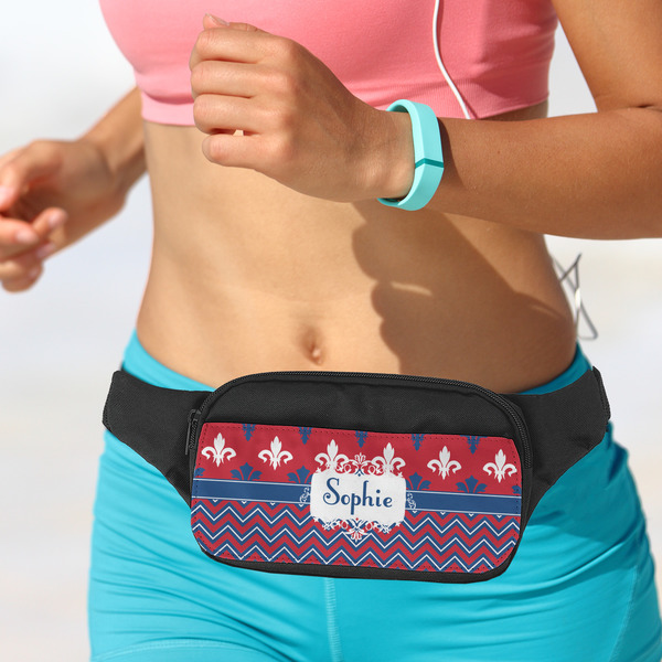 Patriotic Fleur de Lis Fanny Packs - LIFESTYLE