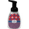 Patriotic Fleur de Lis Foam Soap Bottle - Black (Personalized)