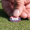 Patriotic Fleur de Lis Golf Ball Marker - Hand